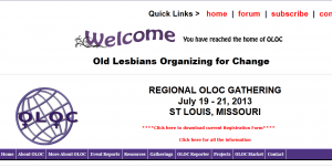 Old Lesbians Organizing for Change